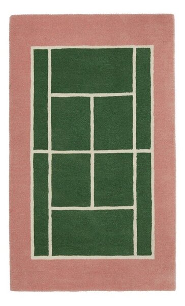 Dziecięcy dywan do zabawy z mieszanki wełny 88x150 cm Tennis – OYOY Mini