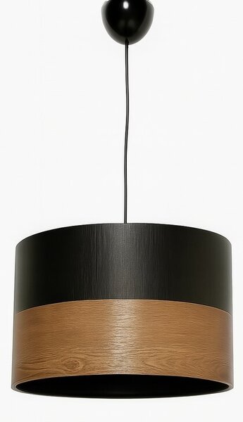 Lampa wisząca TM122 czarny, brązowy