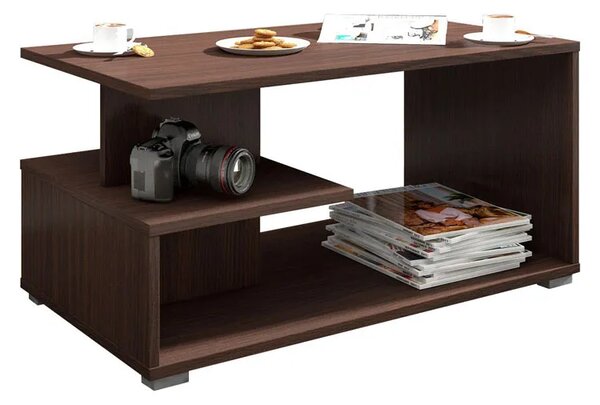 Prostokątna ława do salonu wenge K4-C56