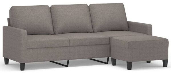 Sofa 3-osobowa z podnÃ³Å¼kiem, taupe, 180 cm, tkaninÄ