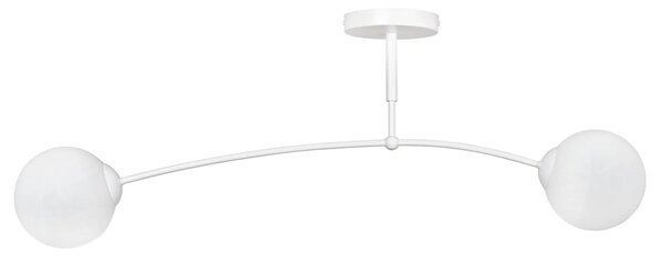 Biała nowoczesna lampa sufitowa - D070 L7-H24