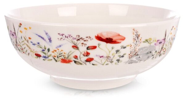 Miska sałatkowa porcelanowa biała MAKI 20,5 cm, 1,6 l