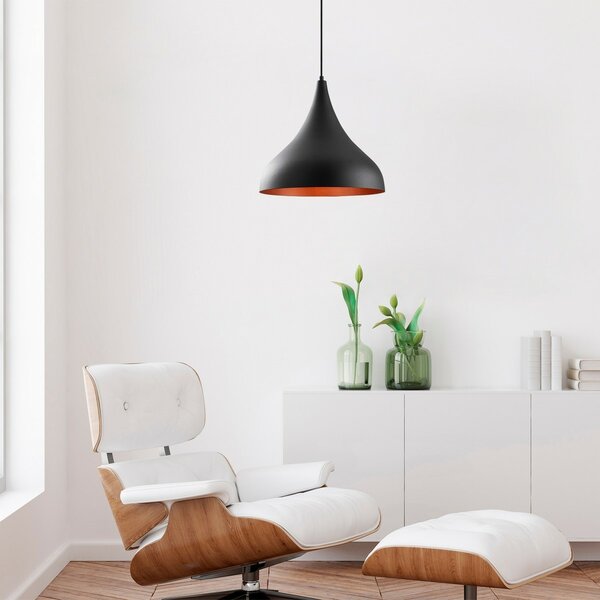 Lampa wisząca Berceste - N-1390, czarny