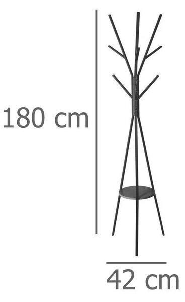 Stojak TREE wieszak na kurtki i płaszcze, wys. 180 cm