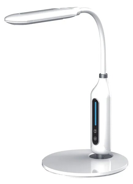 Biała dotykowa lampka na biurko nowoczesna - S258-Boldi