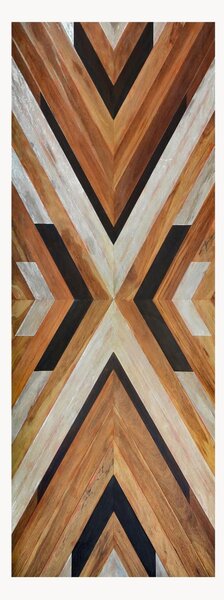 Mata podłogowa z winylu Tribal Wood, antypoślizgowa