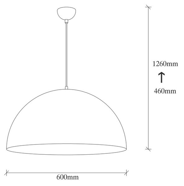 Lampa wisząca Sivani - MR - 720, biały-złoty