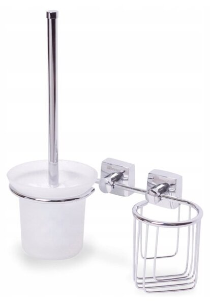 Szczotka toaletowa do wc toalety + koszyk BESSER