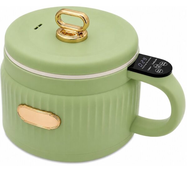 Multicooker Elektryczny Garnek Do Gotowania Ryżowar Wielofunkcyjny 1.6L (Zielony)