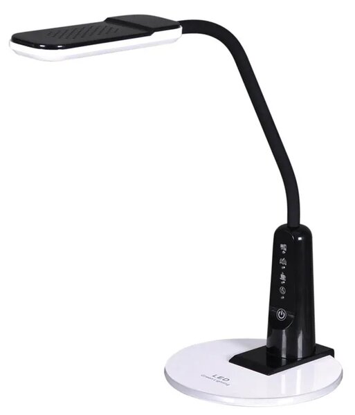 Czarna lampka na biurko LED dotykowa - S264-Teni