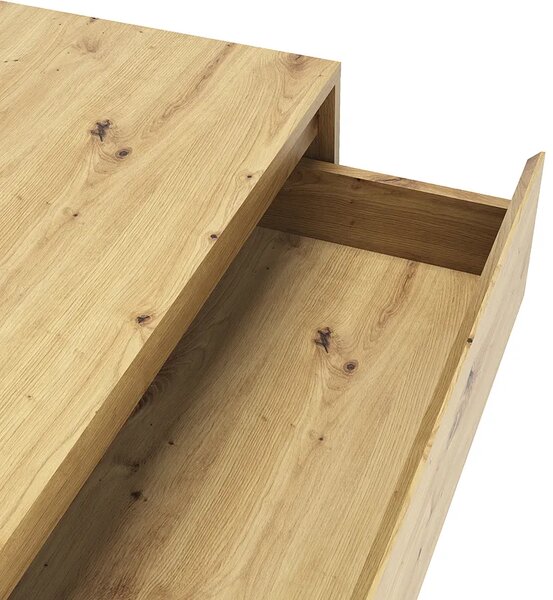 Komoda z 4 szufladami w stylu scandi dąb artisan P0-C69