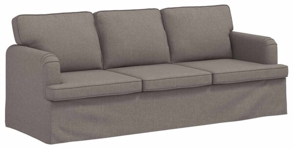 Modularna kanapa ciemnoszara z ergonomicznym designem do salonu i sypialni