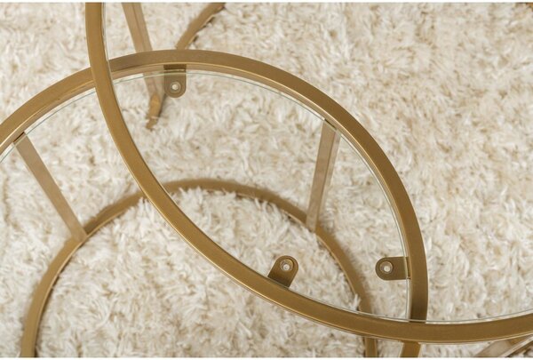 Zestaw stolików konferencyjnych Aurum Gold 60 cm, 2 szt