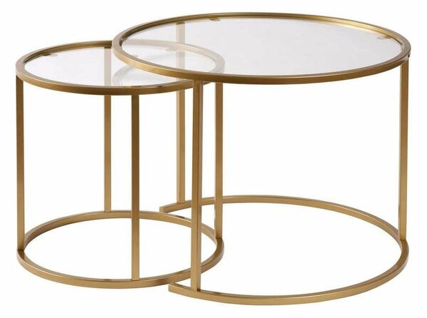 Zestaw stolików konferencyjnych Aurum Gold 60 cm, 2 szt