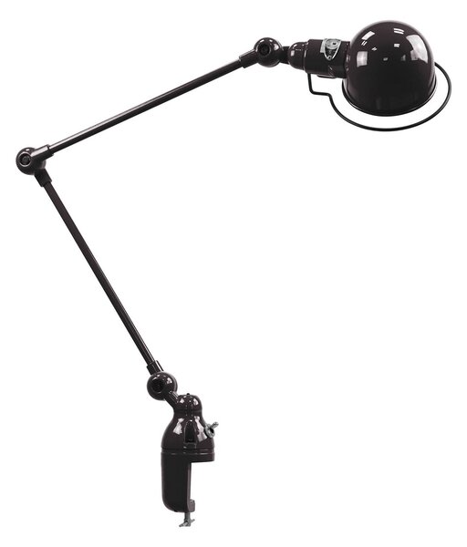 Jieldé Lampka z klipsem Signal SI332, czarny, salon / jadalnia, aluminium, industrialny