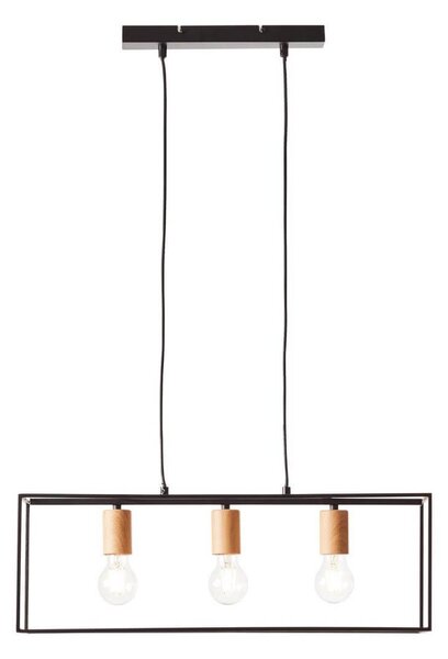 Potrójna lampa wisząca Arica 3 w industrialnym stylu