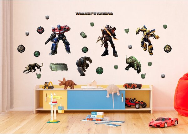 Samoprzylepna dekoracja Transformers, 65 x 85 cm