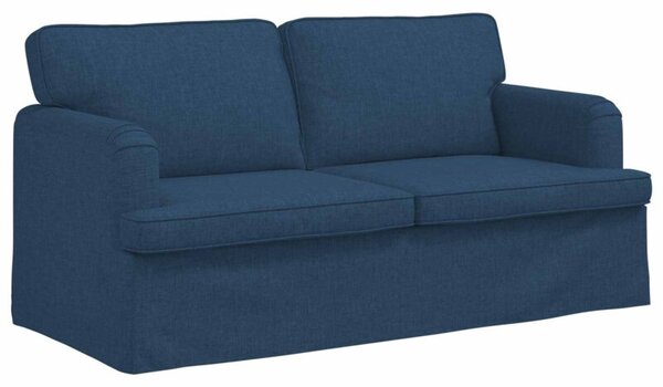 ModuÅowa kanapa w kolorze niebieskim z ergonomicznym designem
