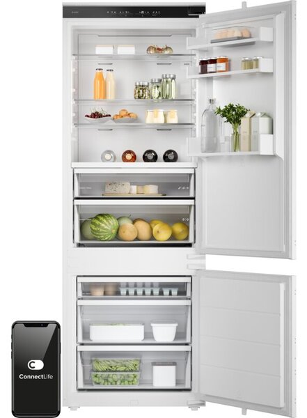 Lodówka ASKO RBC297SND1 NoFrost ,Szuflada Nordic Fresh, Automatyczna kontrola wilgotności, drzwi przesuwne, 193x 69cm