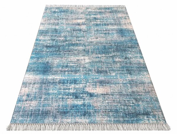 Niebieski dywan prostokątny - Aknala 4X