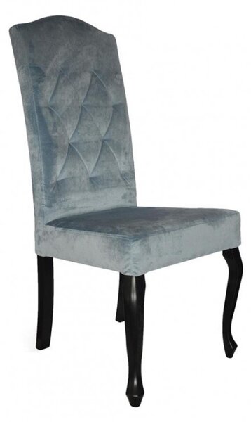 Wygodne krzesło tapicerowane LOUD 111 na drewnianych nogach