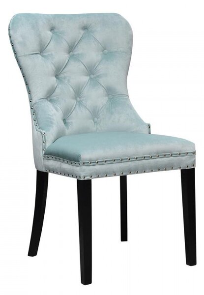 Tapicerowane krzesło CASIA w stylu glamour