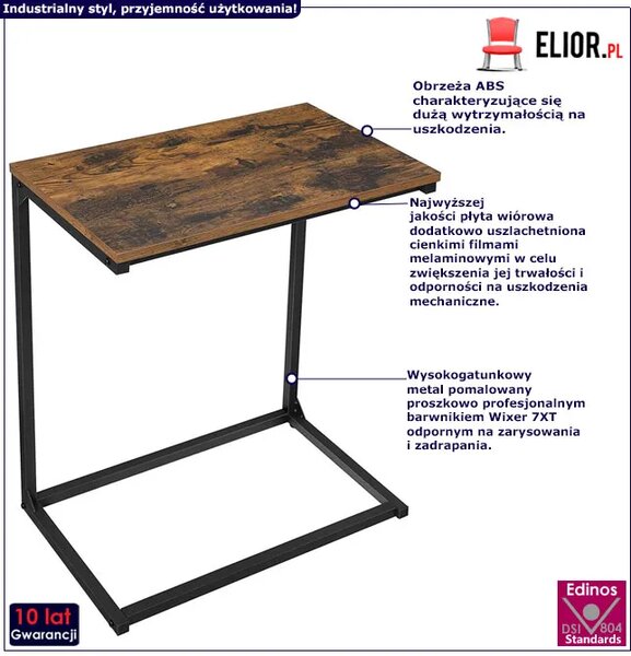 Stolik pod laptopa do loftu L5-D58