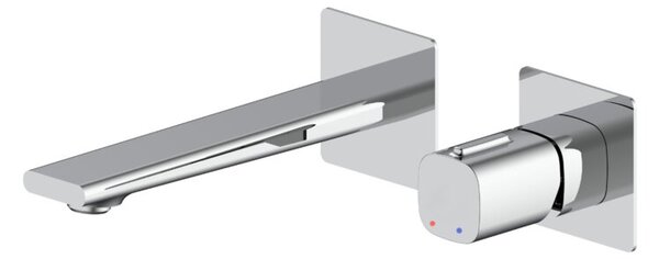 Bateria umywalkowa podtynkowa GranMaster EVELO Chrom z korkiem 1 szt