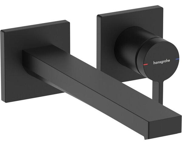 Bateria umywalkowa podtynkowa HANSGROHE Tecturis E 73051670 Czarny mat