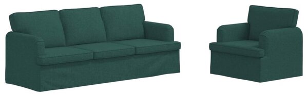 ModuÅowa sofa w ciemnej zieleni z ergonomicznym designem i trwaÅÄ konstrukcjÄ