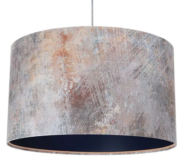 Lampa wisząca okrągła z granatowym środkiem - S357 T5-T49