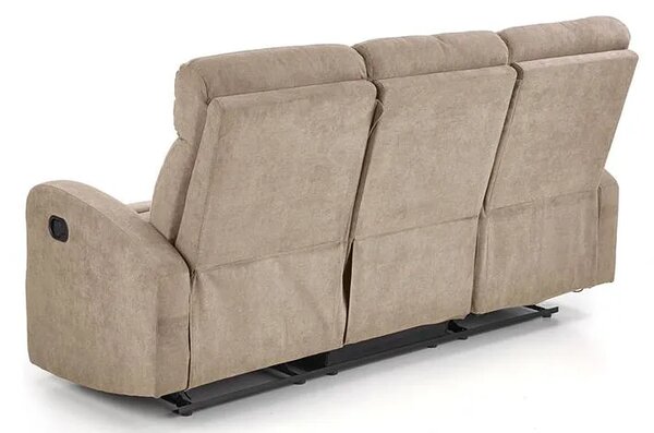 Beżowa trzyosobowa sofa rozkładana R1-Z03