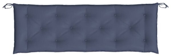 Poduszka na ławkę ogrodową, granat, 150x50x7 cm, tkanina oxford
