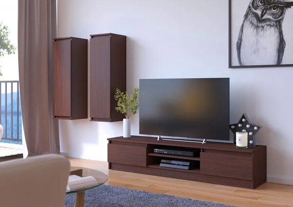 Nowoczesna szafka RTV wenge W1-C65
