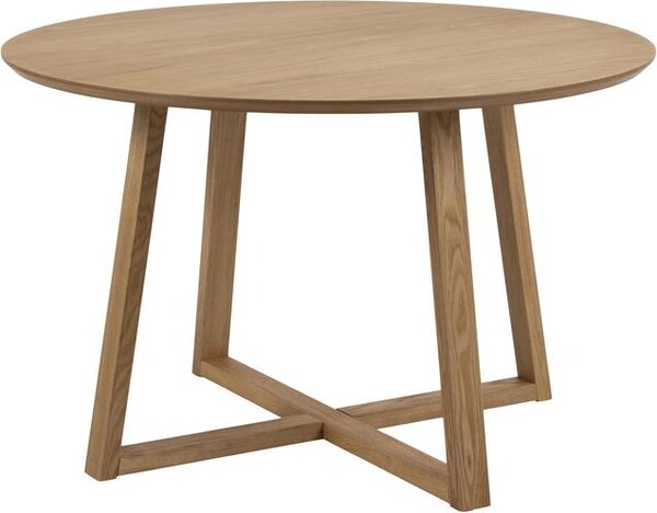 Okrągły stół do jadalni z drewna brzozowego Malika