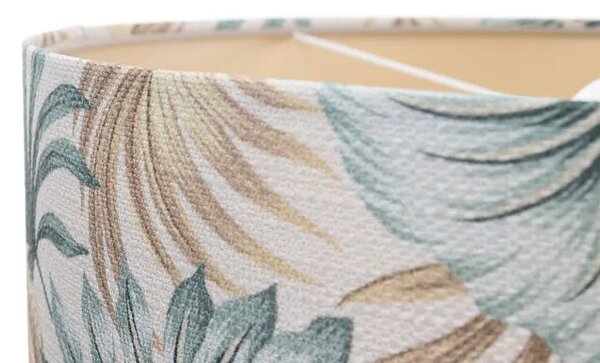 Lampa wisząca boho w motywem liści - S398 P6-W68