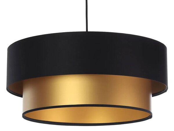 Złoto-czarna lampa wisząca w stylu glamour - S415 A0-T09