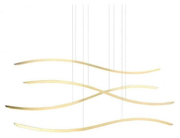 Lampa wisząca LED 70W Azzardo WAVES AZ4058 – nowoczesne oświetlenie do salonu i jadalni
