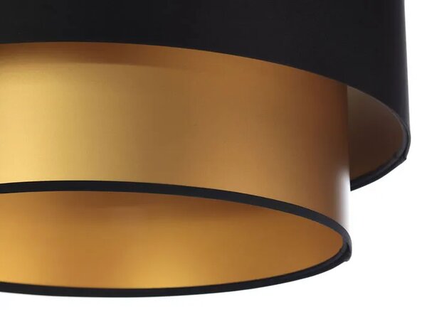 Złoto-czarna lampa wisząca w stylu glamour - S415 A0-T09