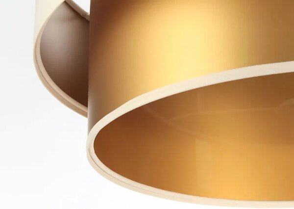 Złoto-kremowa lampa wisząca glamour - 3S S419 S7-P53