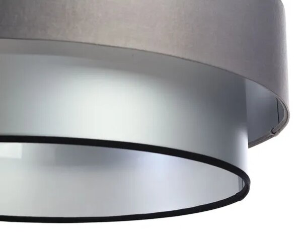 Lampa wisząca glamour z podwójnym abażurem - S424 L6-P25