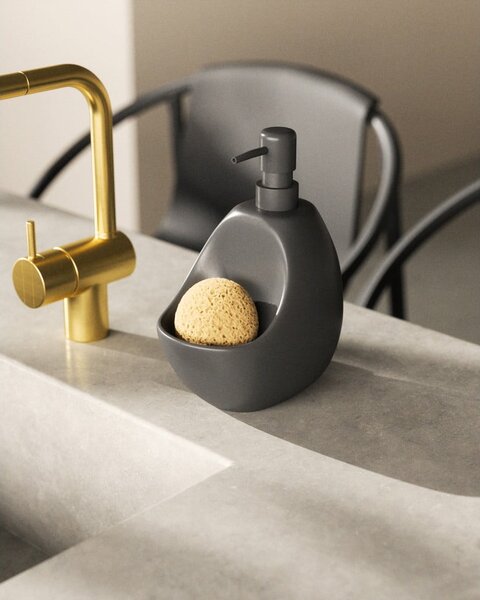 Czarny ceramiczny dozownik do mydła 590 ml Joey – Umbra