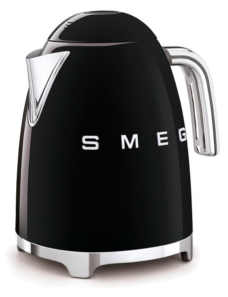 Czarny czajnik elektryczny ze stali nierdzewnej 1,7 l Retro Style – SMEG