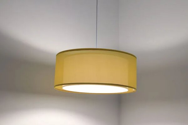 Żółta designerska lampa wisząca - S436 S0-H24