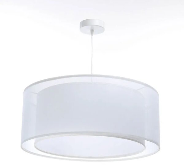 Biała okrągła lampa wisząca nad stół - S436 F0-F31