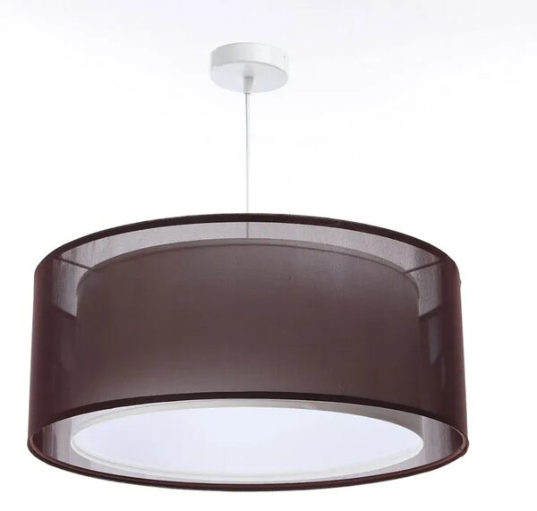 Brązowa elegancka lampa wisząca nad stół - S436 W5-S98