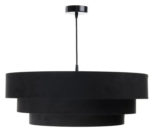 Czarno-srebrna potrójna lampa wisząca - 22X S438 R7-S13