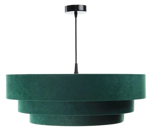 Zielona lampa wisząca glamour nad stół - 10X S441 B7-F58