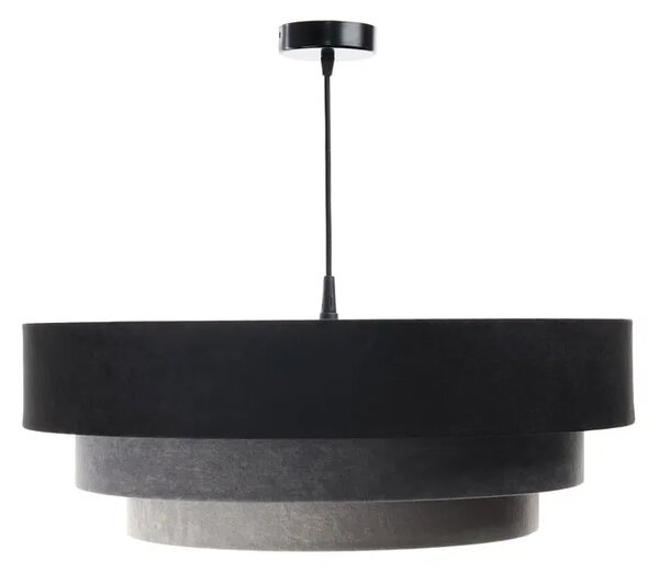 Okrągła lampa wisząca z trzywarstwowym abażurem S446 W0-K45