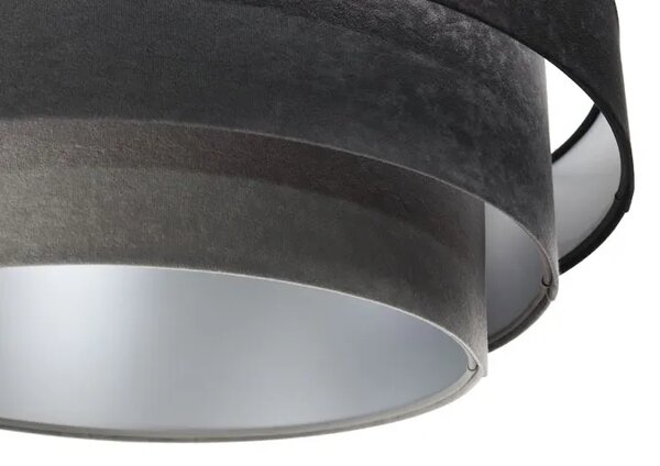 Okrągła lampa wisząca z trzywarstwowym abażurem S446 W0-K45